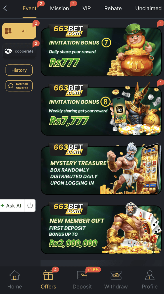 663Bet Game